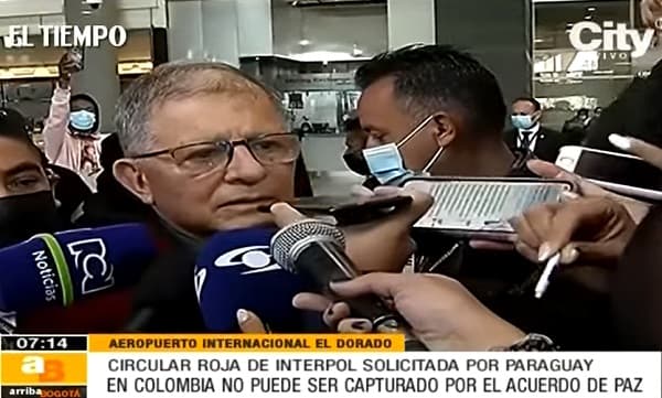 Interpol dice que México no podía detener a Granda