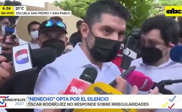 Nenecho dice estar tranquilo y que dejó todo en regla