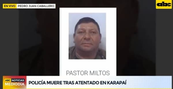 Acribillan a subjefe de dependencia policial en Amambay