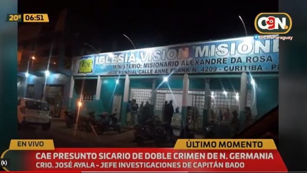 Cae “sicario” sospechoso de crimen de candidato en Nueva Germania