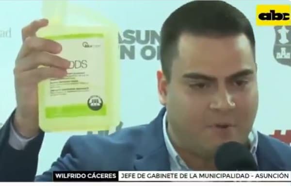 Representante de detergente desconoce a proveedora de comuna