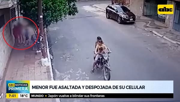 El colmo: Asaltan en compañía de una niña