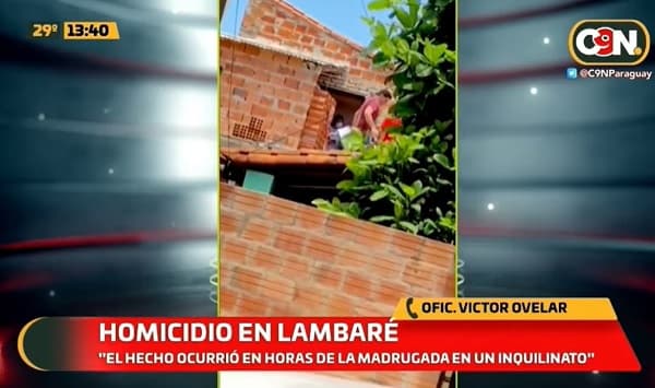 Reportan el homicidio de un hombre en Lambaré