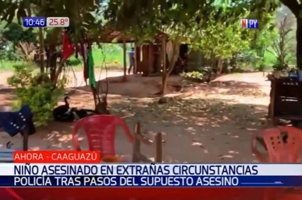 Asesinan a un niño en extrañas circunstancias en Caaguazú