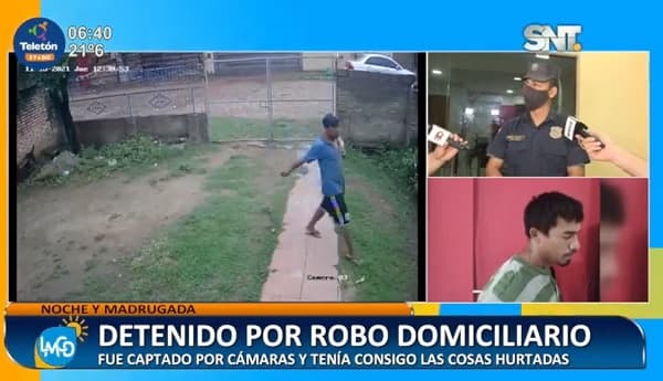 Detienen a “reciclador” luego de apropiarse de hidrolavadora