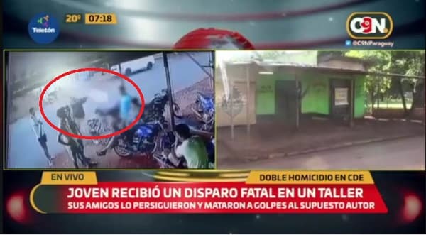 Doble homicidio en CDE: Matan a golpes a “asesino” de joven