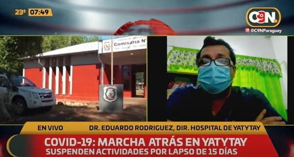 Suspenden actividades sociales en Yatytay por aumento de contagios