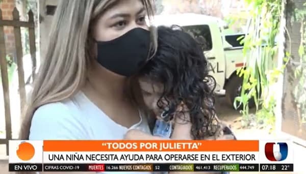 Madre urge ayuda para costear el tratamiento de su hija