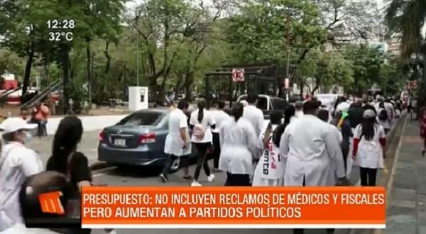 Proyecto de presupuesto no incluye pedido de médicos