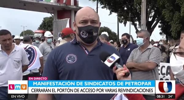 Cierran accesos de Petropar y protestan contra “vaciamiento”