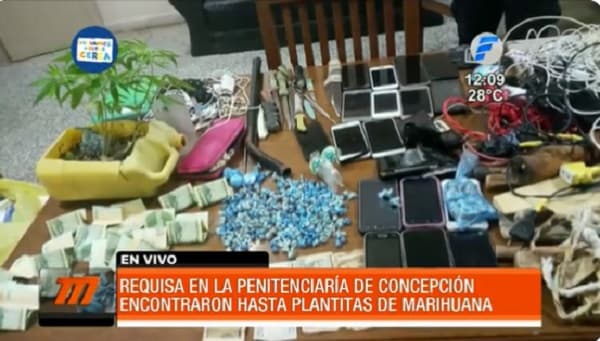 Hallan objetos prohibidos y drogas en la cárcel de mujeres de Concepción