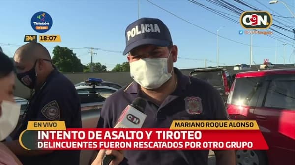 Reportan intento de asalto y “rescate” en Mariano