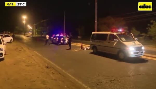 Motociclista muere en zona de Transchaco
