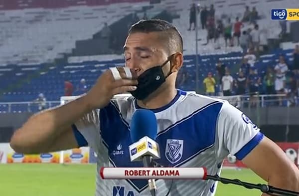 Aldama rompe en llanto luego de enviar a su club a Intermedia