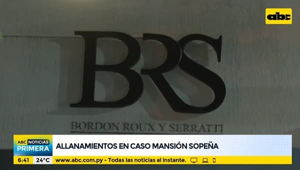 Fiscalía realiza allanamientos en caso de la Mansión Sopeña