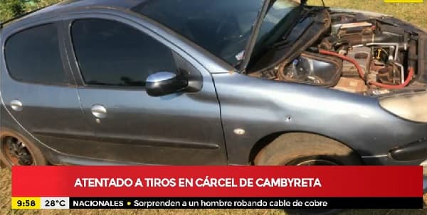 Tras cateo en pabellón del PCC, sicarios atacan a balazos a guardiacárcel