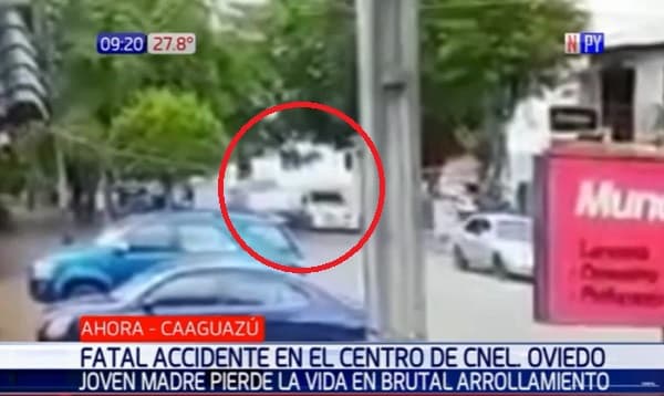 Apertura de puerta de vehículo desemboca en muerte de mujer