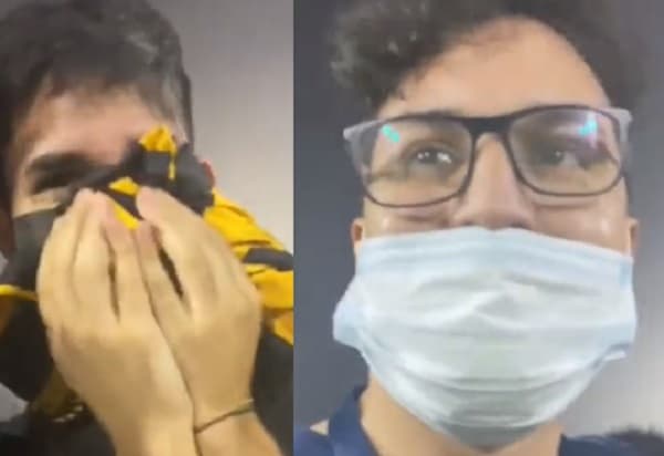 Hinchas “infiltrados” aguantaron el grito de campeón y son virales
