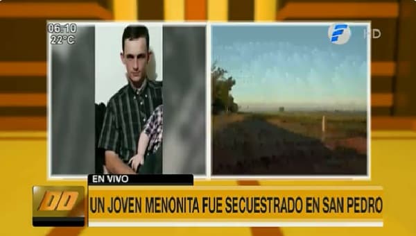 Reportan secuestro de joven menonita en San Pedro