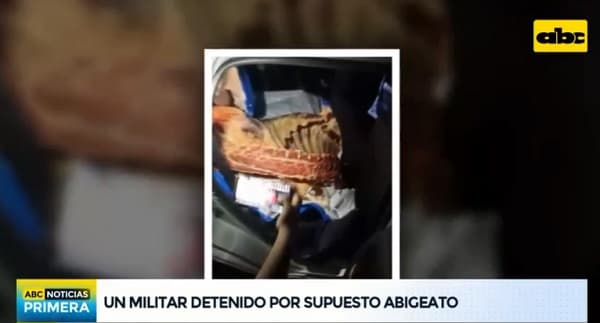 Detienen a militar “abigeo” en Paraguarí