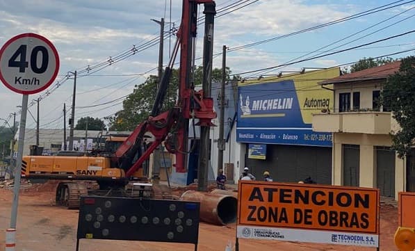 Obras de Tres Bocas continuarán durante fiestas con horarios especiales