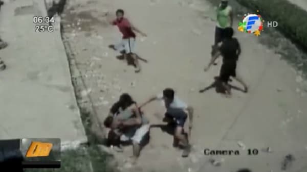 Un herido de gravedad tras gresca en Santa Ana