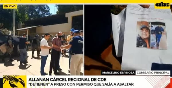 “Detienen” a preso que usaba permiso para asaltar