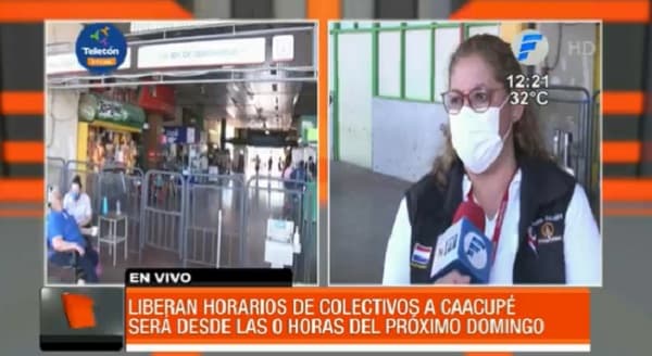 Liberan horarios de buses para Caacupé y establecen precios de pasajes