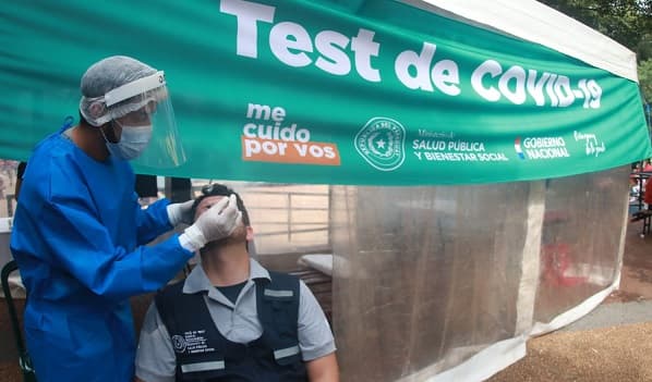 Instalan puestos de vacunación y testeos en Caacupé