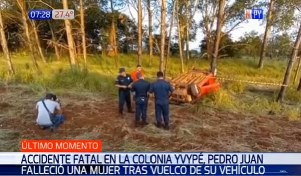 Mujer pierde la vida en accidente de tránsito