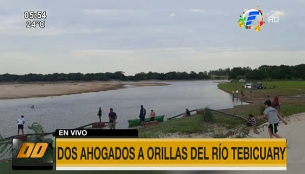 Dos hombres mueren ahogados en el río Tebicuary