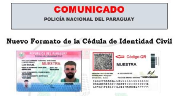 Cédula de identidad contará con código QR