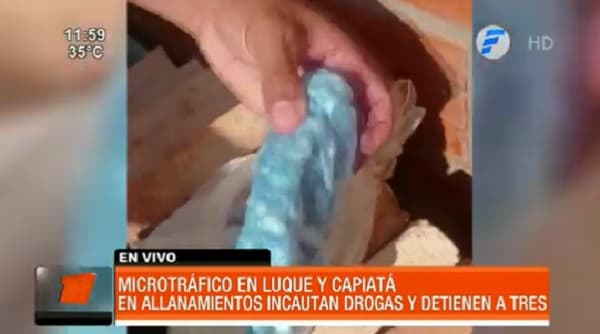 Detienen a tres sospechosas de venta de droga en pollería