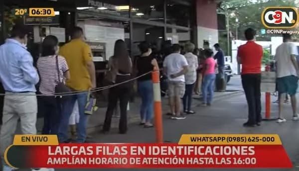 Amplían horario de atención en Identificaciones