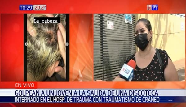 Madre denuncia que su hijo fue molido a golpes al salir de discoteca
