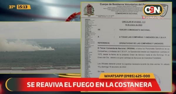 Ordenan acuartelamiento de bomberos ante aumento de incendios forestales