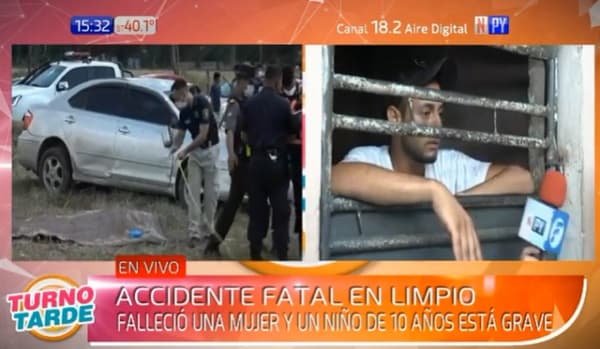 Conductor asegura que evadió un vehículo e impactó contra casilla