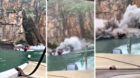 Confirman siete fallecidos en caída de muro de peñón