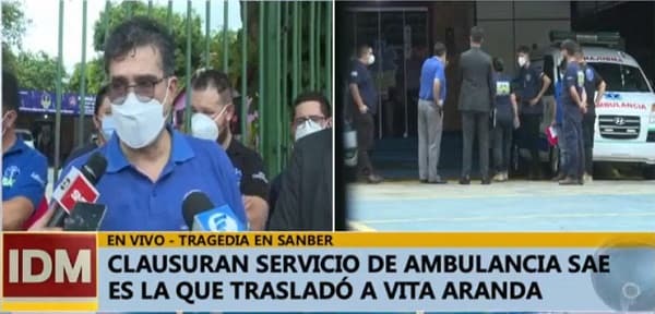 Caso San Bernardino: Clausuran servicio de ambulancia SAE