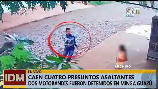 Detienen a cuatro “motoasaltantes” en Alto Paraná