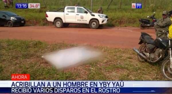 Hallan cuerpo de hombre frente a cementerio en Yby Yaú