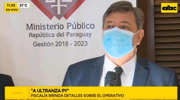Fiscales detallan circuito de la droga tras operativo “A Ultranza Py”