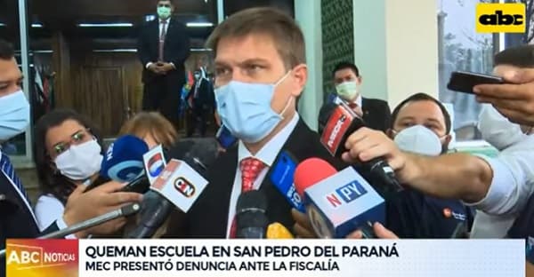 MEC denuncia quema de institución educativa de San Pedro del Paraná