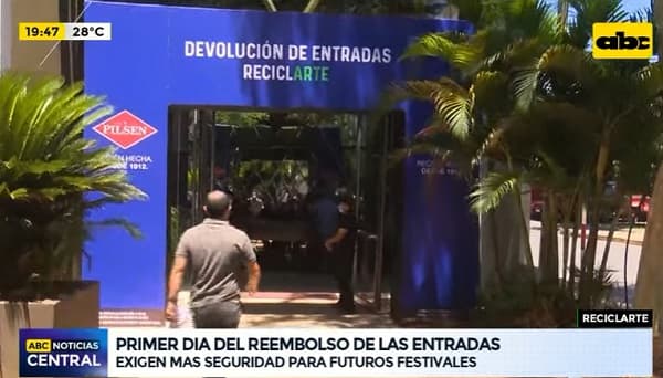 Devuelven importe de las entradas del Reciclarte tras suspensión del festival