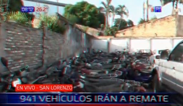 Patrulla Caminera rematará casi 1.000 vehículos demorados en controles