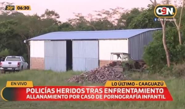 Hieren a dos policías en operativo en Caaguazú