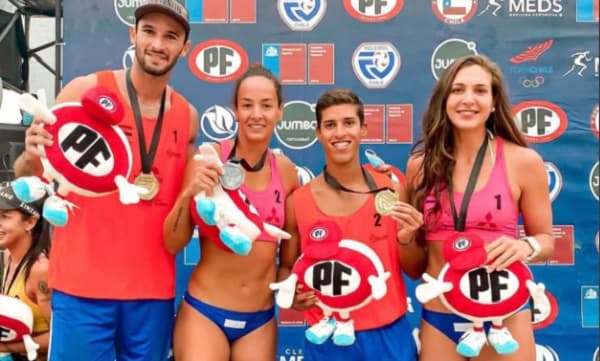 Sorprende el nivel de paraguayos en vóley de playa sin tener salida al mar