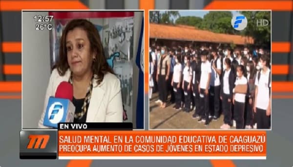 Preocupa aumento de cuadros depresivos en jóvenes de Caaguazú