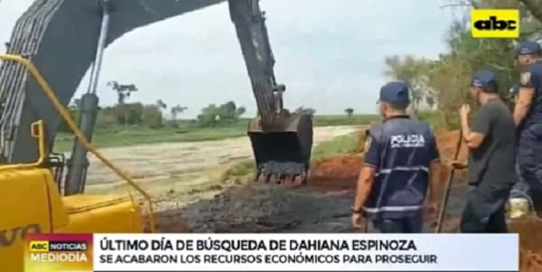 Se agotan los recursos para seguir buscando a Dahiana