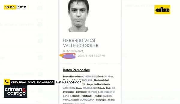 Operativo Mercat: Detienen a otro “miembro” de banda narco